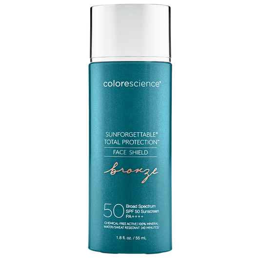 SUNFORGETTABLE TOTAL PROTECTION™ FACE SHIELD BRONZE SPF 50
