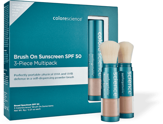 Sunforgettable Total Protection Brush-on Shield 3 Pack